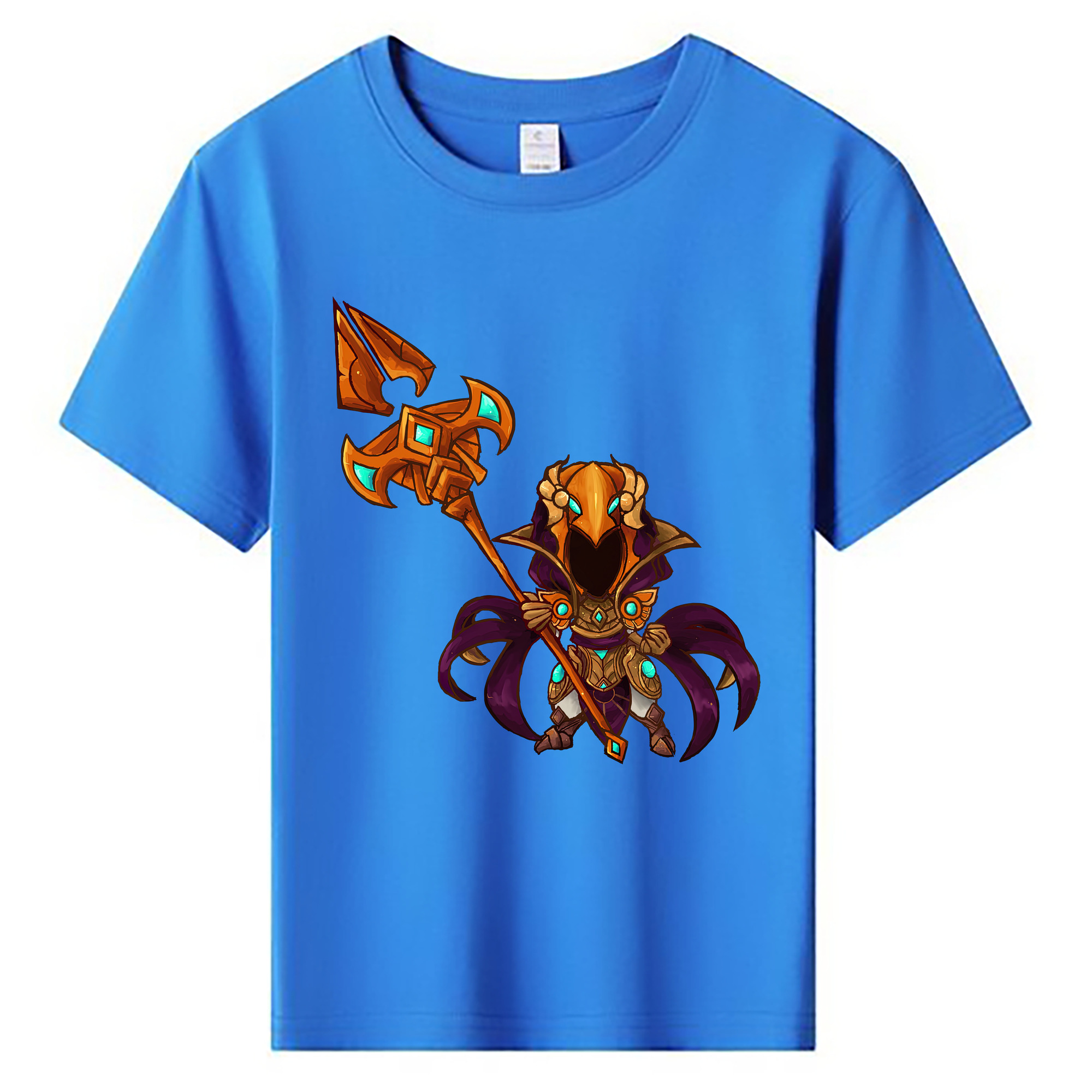 （画像用） リーグ・オブ・レジェンド League of Legends LOL 綿100％キッズTシャツ（フロントプリント）